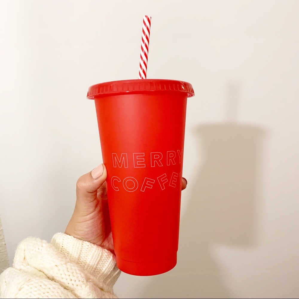 NEW Merry Coffee Starbucks tumbler